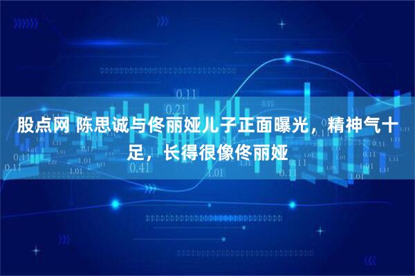 股点网 陈思诚与佟丽娅儿子正面曝光,精神气十足,长得很像佟丽娅